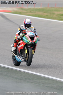 2009-09-26 Imola 0838 Variante alta - Supersport - Free Practice - Joan Lascorz - Kawasaki ZX-6R